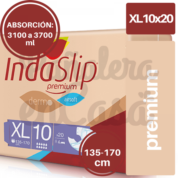 INDASLIP PREMIUM XL10 X20 UNIDADES (110 X 1