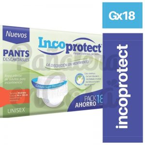 PANTS INCOPROTECT GX18 X 18 UN