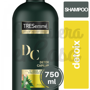 Shampoo TRESEMMÉ Detoix Capilar 750ml panaleraencasa